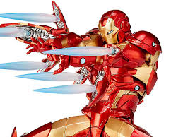 Marvel Amazing Yamaguchi Revoltech No.013 Iron Man (Bleeding Edge Armor)