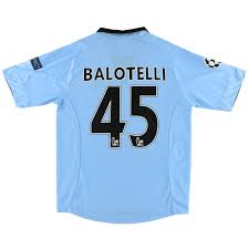 The official website of manchester city f.c. 2012 13 Manchester City Home Shirt Balotelli 45 S For Sale