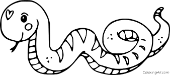 Amongst many benefits, it teaches them to focus, it builds motor skills. Cartoon Cute Snake Coloring Page Coloringall