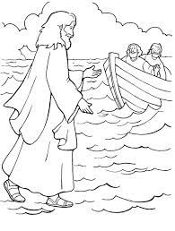 This is a great way to enjoy learning more about the miracles of jesus together as a family. One Of Miracles Of Jesus Is Walking On Water Coloring Page Jesus Coloring Pages Sunday School Coloring Pages Peter Walks On Water