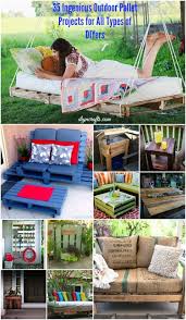 That's why i created this pallet projects article. 35 Ingenious Outdoor Pallet Projects For All Types Of Diyers Diy Crafts