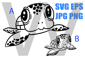 · 100% satisfaction guarantee or your money back! Cute Baby Sea Turtle Svg Eps Jpg Png 809207 Illustrations Design Bundles