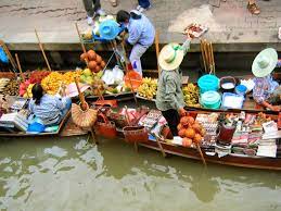 5 Floating Markets Near Bangkok Travel Photos Floating Market Bangkok Floating