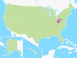 West Virginia In Us Map West Virginia | Free Study Maps