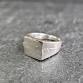 SAND CAST A SILVER SIGNET RING ( — Vanilla Ink The event image