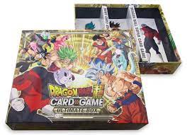 We did not find results for: Dragon Ball Super Ultimate Box 1500ct Empty Card Box W Dragon Ball Su