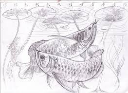 25 Trend Terbaru Gambar Sketsa Arwana Tea And Lead