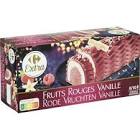 Bûche Vanille Framboise Fruits Rouges