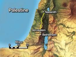 Bethlehem Nazareth Map Google Search Jerusalem Map Journey To Bethlehem Bible Mapping