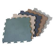 Rubber Cal Terra Flex 10 Pack 0 25 In X 24 In X 24 In Green Pvc Plastic Tile Multipurpose Flooring Lowes Com In 2021 Rubber Tiles Plastic Tile Rubber Flooring