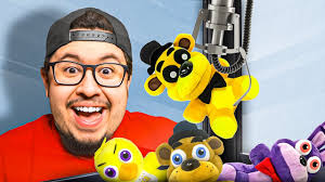 Winning EVERY Five Nights at Freddy's Plush From The Claw Machine