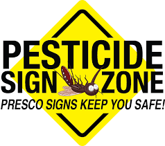 We don't force you to go to our website to communicate with us; How To Properly Mark Pesticide Application Areas For Lawns With Warnings Signs And Marking Flags Presco Marking Products And Engineered Films