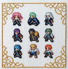 This extremely helpful video explains precisely how it's done, and will help you get. Fe3h Cross Stitch Fear The Deer Fireemblemthreehouses