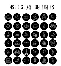Black and white instagram highlight covers. 200 Instagram Story Highlights Icons Covers Black And Etsy Black And White Instagram Instagram Icons Instagram Highlight Icons