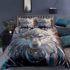 Our quality range of bedroom blankets & linen is available for delivery straight to your door, anywhere in sa. Wolf Comforter Cover Set Twin For Boys Kids 3d Animal Print Duvet Cover Midnight Wolf Bedding Set Scarry Wildlife Bedspread Cove Buy Animal Print Duvet Cover Bedding Duvet Cover Personalized Duvet Covers Product