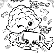 Boys of all ages like coloring pages with animated movie characters, robots, cars and pictures from other categories for kids. Printable Coloring Pages For Kids Shopkins Drawing With Crayons