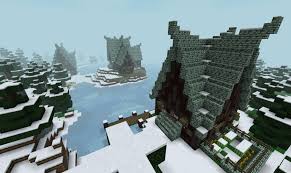 This viking castle is inspired by the style of buildings from skyrim. Norse Village I Need Feedback Image Heavy Screenshots Show Your Creation Minecraft Forum Minecraft Forum