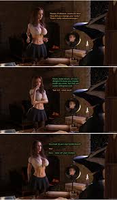 Hermione Granger And The Professor's Wand Porn Comic english 06 ...