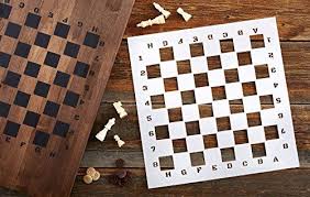 Large Checkerboard Stencil For Painting On Wood Furniture Tables Airbrush More Reusable 16 5 X 16 5 Inch C Stencil Painting Chess Board Painting On Wood