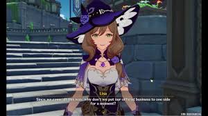 Genshin Impact Global Lisa S Troublesome Work Quest Youtube
