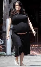 Super Sized Salma By Montyisfat On Deviantart In 2020 Pretty Pregnant Pregnant Actress Pregnant Celebrities
