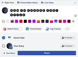 It can likewise include exceptional characters like it this: How To Change The Font In Your Facebook Youtube And Twitter Posts Ccm