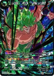 In 2015, the arcade game received an update, it was renamed to dragon ball: Broly Limits Transcended Bt6 060 Super Rare Destroyer Kings Foil Singles Dragonball Super Card Game