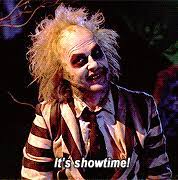 Its show time gifs find & share on giphy. You Sucked The Life Right Out Of The Blue Beetlejuice Remarkable Lines