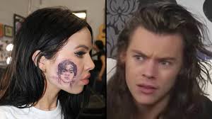 Tumblr is a place to express yourself, discover yourself, and bond over the stuff you love. Kelsy Karter Just Got A Huge Harry Styles Face Tattoo Popbuzz
