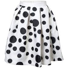 Black And White Polka Dot Skirt Outfit Ideas Na Ara Black And White Polka Dot Skirt Fashion Black Skirt Black And White Skirt Polka Dot Skirt