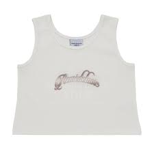 Adlv X Lisa Twinkle Script Logo Crop Tank Top - Well Bred Store