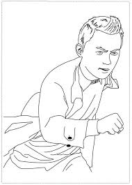 In this section, find a large selection of coloring pages run. Tintin Running Coloring Page Free Printable Coloring Pages For Kids
