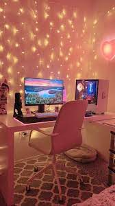 My Set Up So Far Girlgamers In 2021 Neon Room Game Room Design Gamer Room