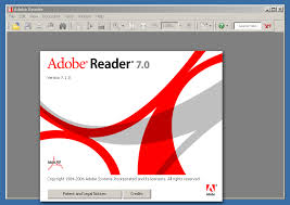 Adobe Reader 7 My Adobe Acrobat Reader
