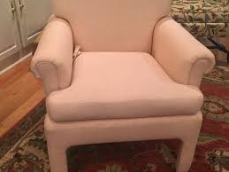 Dining table, 6 chairs, china cabinet + extension. Update Reupholstery Of Henredon Chairs
