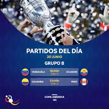 En el primer día, domingo 20, de esta jornada 3 de la fase de grupos, venezuela chocará con ecuador, mientras que perú buscará su primera victoria ante colombia. Ora Vmhgg Rwqm