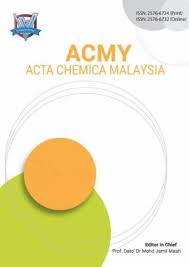 Consequently, given the major issues/challenges that the. Acta Chemica Malaysia