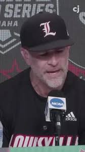 Louisville baseball coach Dan McDonnell