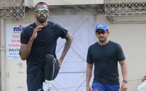 The man in form hardik pandya scores another ton in the dy patil t20 cup, 2020. New Year Same Hustle Hardik Pandya Sweats Out In A Training Session