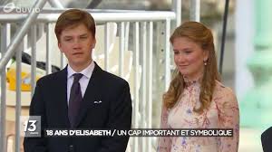 Born 25 october 2001) is the heir apparent to the belgian throne.the eldest child of king philippe and queen mathilde, she acquired her position after her grandfather king albert ii abdicated in favour of her father on 21 july 2013. Journal Televise Sujet Par Sujet Jt 13h Sur Auvio