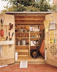 See ideas for yard tool storage and gardening tool storage. Small Garden Tool Storage Ideas
