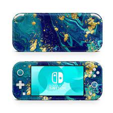 nintendo switch lite skin decal for game console liquid crystal mining in 2021 nintendo switch nintendo game console
