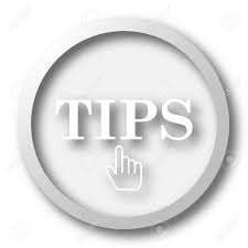 Consejos Icono. Botón De Internet Sobre Fondo Blanco. Fotos, Retratos, Imágenes Y Fotografía De Archivo Libres De Derecho. Image 46736885.