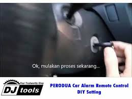 Apa tu transmiter kereta myvi. Remote Alarm Kereta Tidak Berfungsi