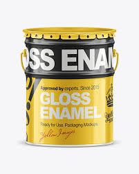 Download 20l Tin Paint Bucket Mockup Packaging Mockups Psd Mockup Dangler PSD Mockup Templates