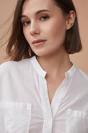 Harris Wilson Linda White Blouse