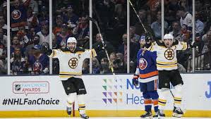 Pastrnak hat trick lifts b's to game 1 win vs. Marchand Scores In Ot Bruins Beat Islanders 2 1 In Game 3