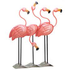 4.9 out of 5 stars with 24 reviews. Flamingo Yard Art Yard And Garden Decorations Unique Metal Pink Flamingos Yard Sold By Case Pack Of 4 Walmart Com Walmart Com