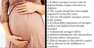Surrogacy is an arrangement in which a woman (the surrogate) agrees to carry and give birth to a child on behalf of another person or couple (the intended . Surrogacy Regulation Bill 2019 All About Surrogacy