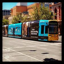 Adelaide Tram Within The City Limits Its Free Plus It Goes To Glenelg Beach Or The Entertainment Center A Adelaide South Australia Glenelg South Australia